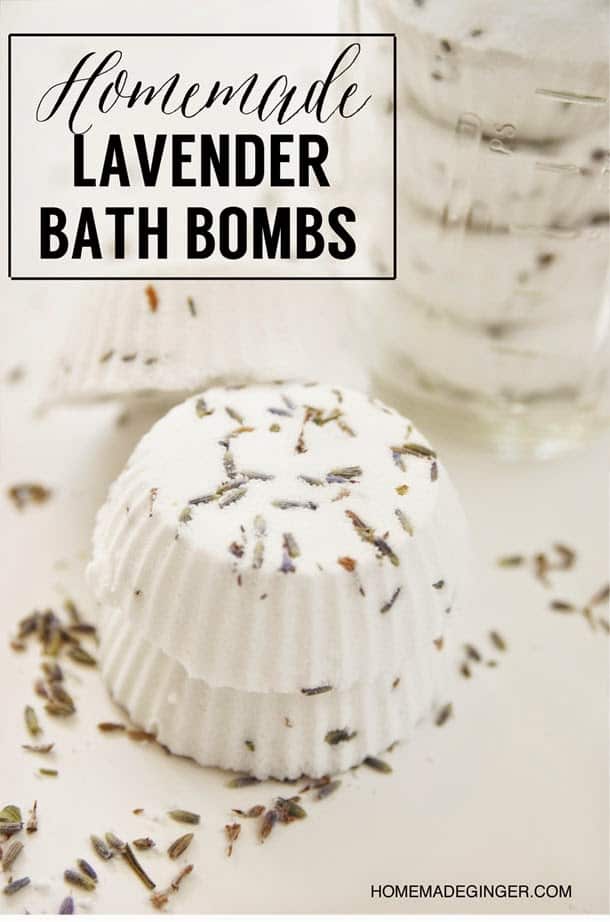 homemade lavender bath bomb recipe
