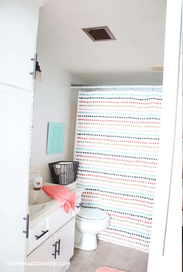 Lots of DIY Room Decor projects went into this dramatic shared kids' room makeover! You won't believe the before photos!